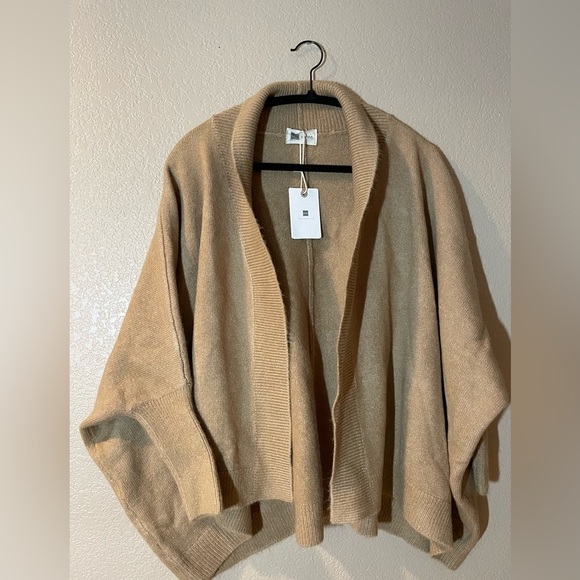 Look By M Sweaters - Look by M NWT Cozy Tan Women's Cardigan
